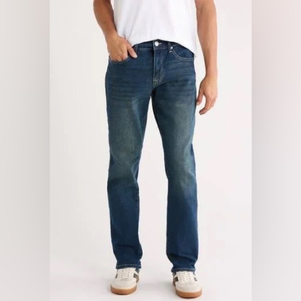 True Religion Men’s Geno Relaxed Slim Jeans 36